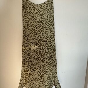 Leopard Print Women's Skirt